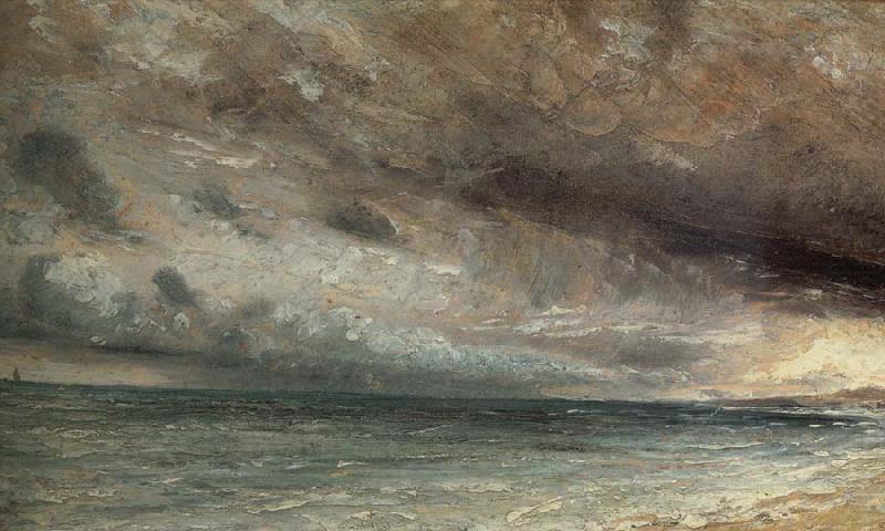 Stormy Sea,Brighton 20 july 1828, John Constable